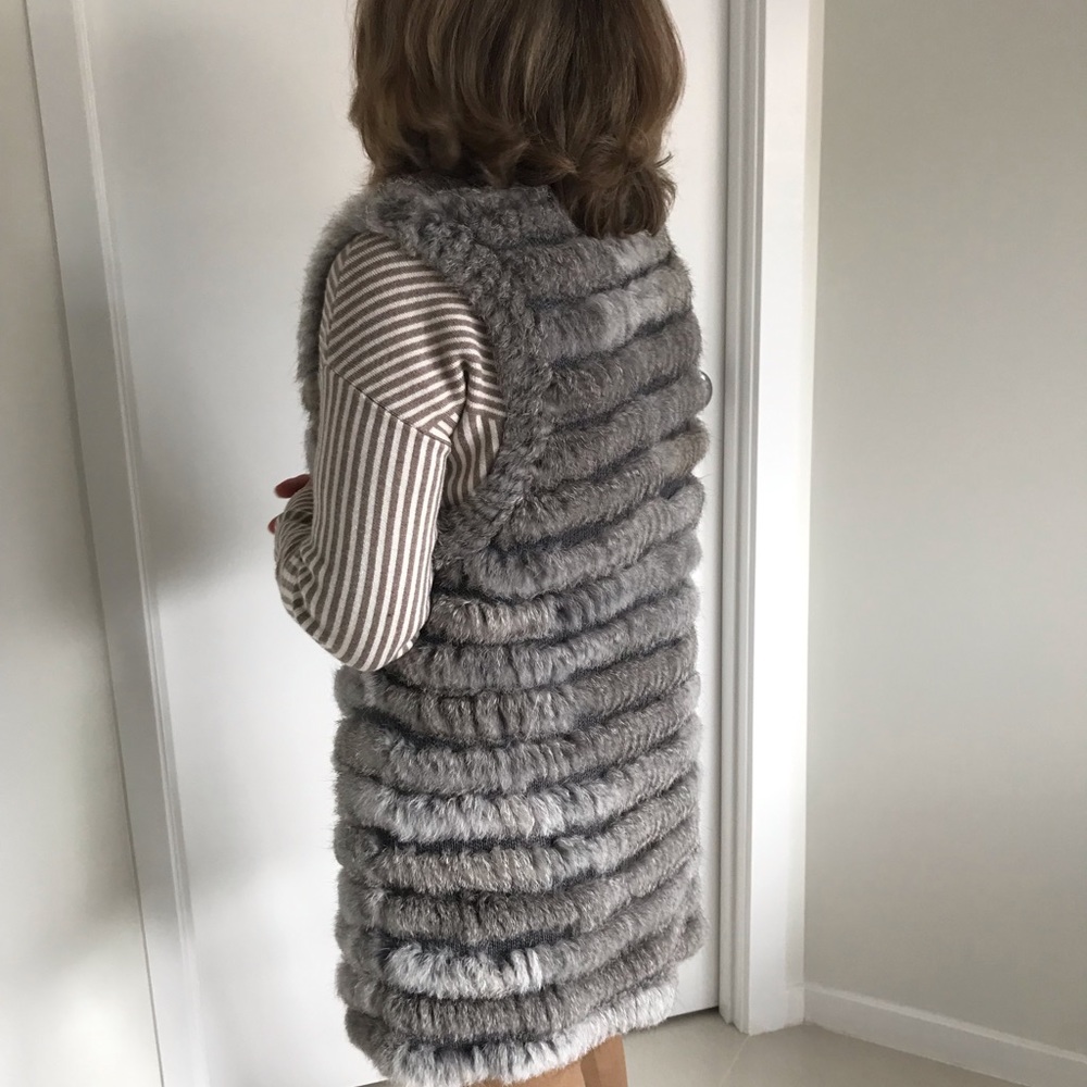 Real rabbit fur size M🐰🐰🐰 - Picture 3 of 8